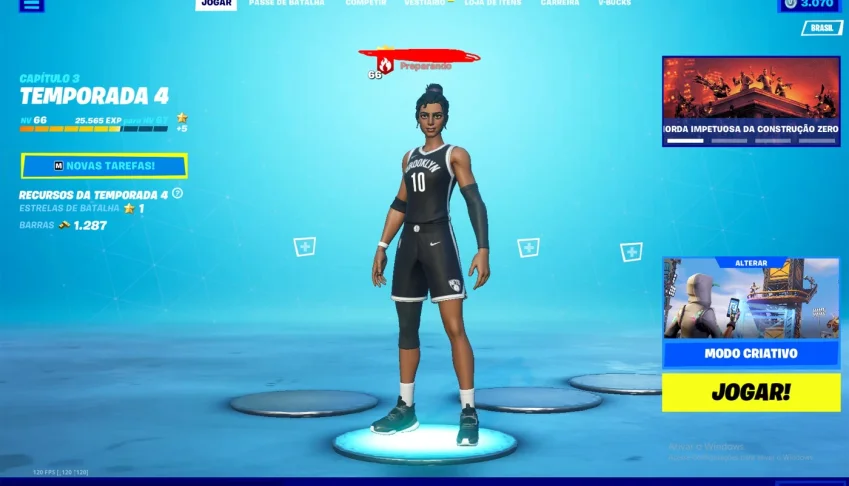 Conta de FORTNITE