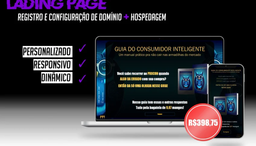 Site - Landing page