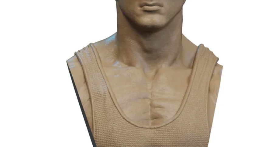 Rambo Bust 3d stl