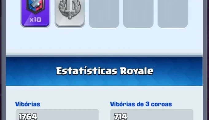 Conta Clash Royale LVL 11