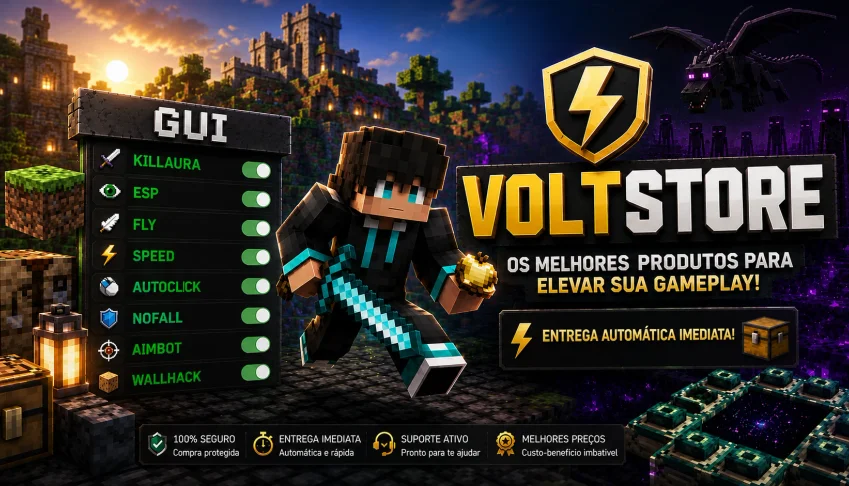HACK MINECRAFT 1.8.9 • BYPASS • [Entrega Automática]⚡