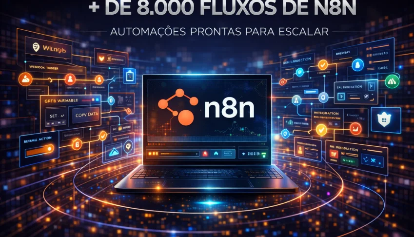 Pack +8000 Fluxos N8n Completo - Pronto Pra Usar