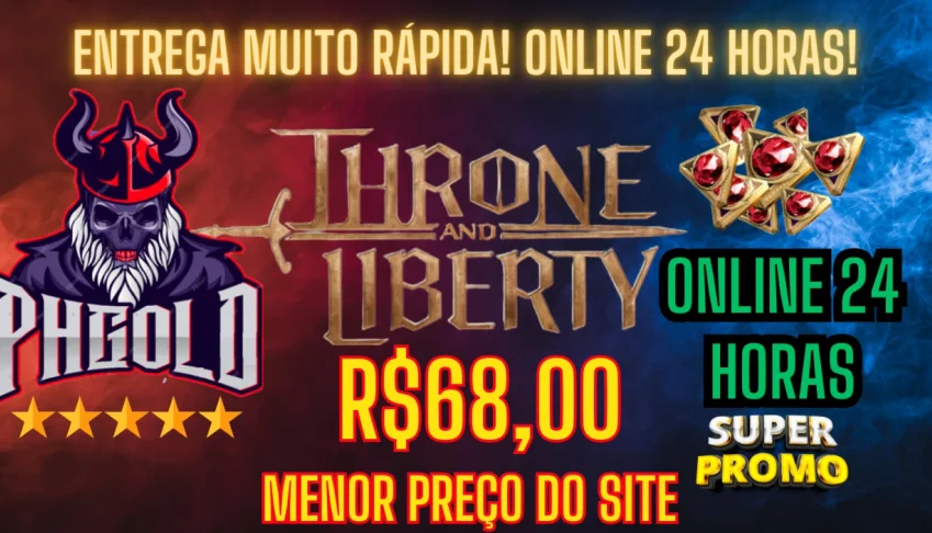 THRONE AND LIBERTY - LUCENT -  (MENOR PREÇO DO SITE) 