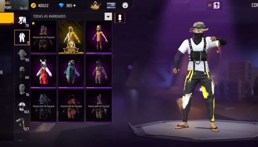 Conta de Free fire Super Gemada