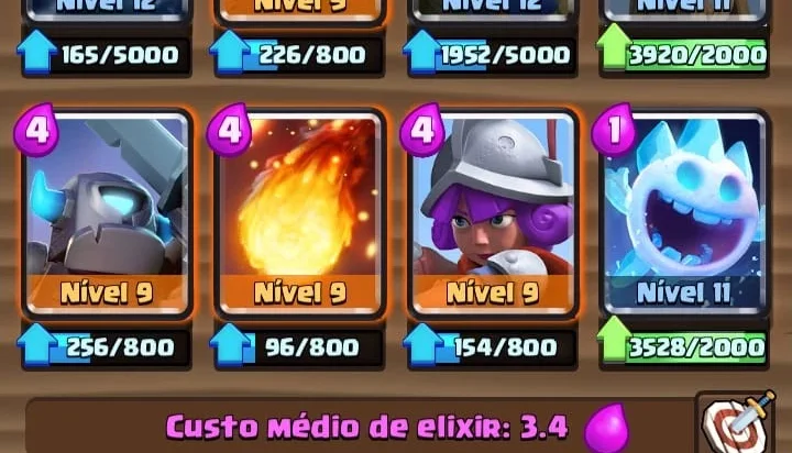 Conta de Clash Royale
