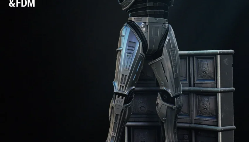 Robocop Sculpture stl 3d