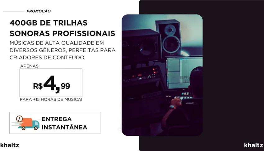 400GB de Trilhas Musicais