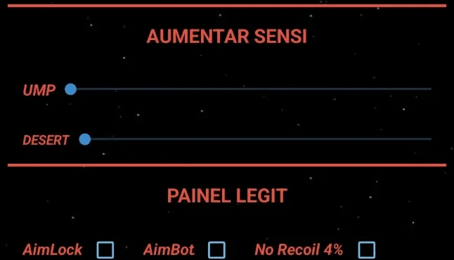 Painel 30% Aimbot
