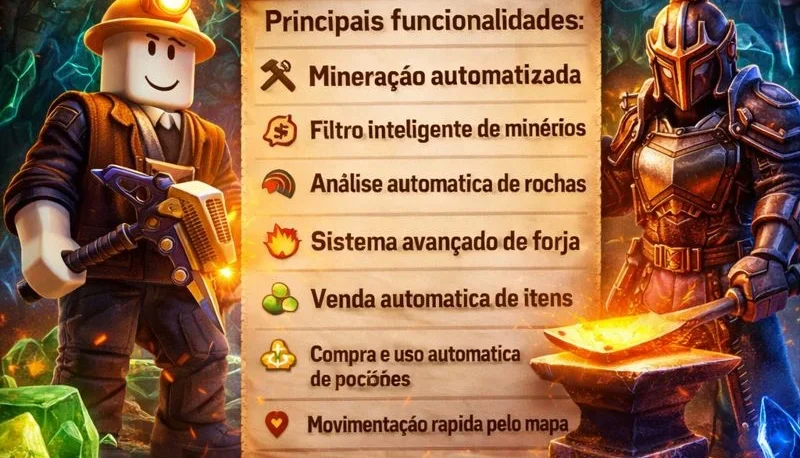 🔥 Script Vip – The Forge (Roblox) 🚀 Entrega Automática