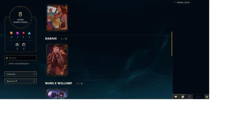 Conta League of Legends GOLD 2