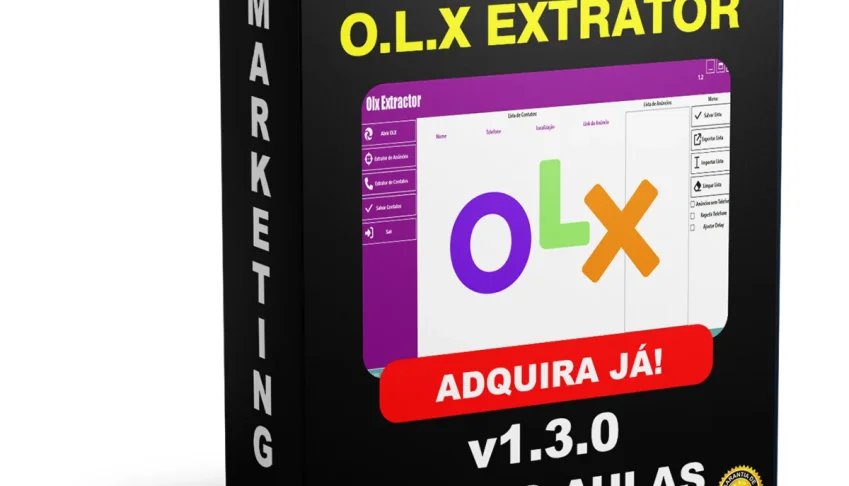 O.L.X Extrator com Atualizações Gratuitas + Vídeo Aula