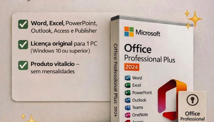 Office 2024 - Ativação Online
