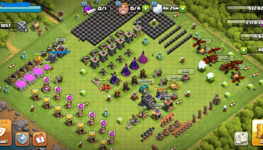 Cv nivel 9, Upando.. Clash of Clans