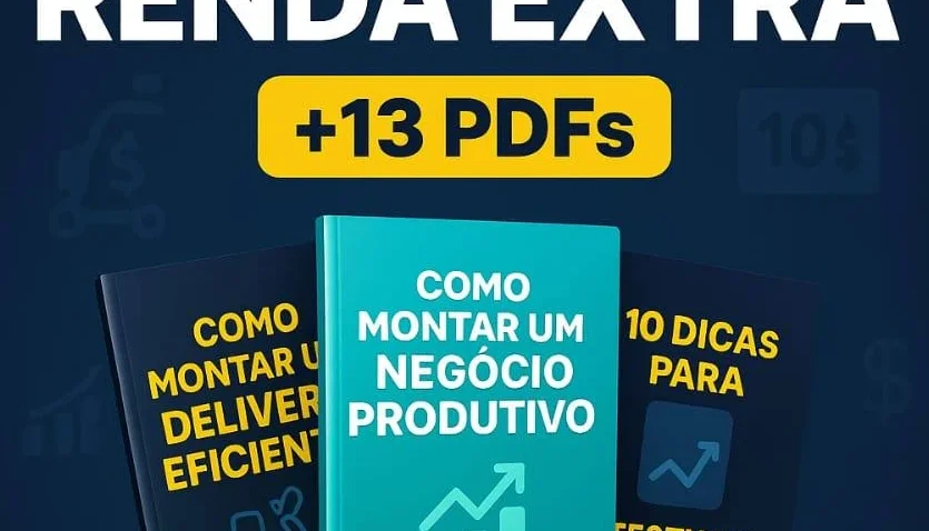 13 Pdfs Com Dicas E Pequenos Produtos Para Renda Extra!