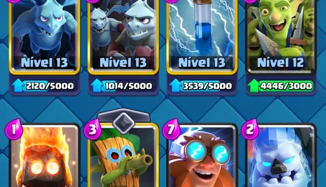 Conta Clash Royale - nível 34
