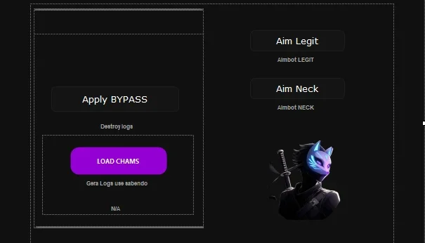 Painel external free fire | Imx External Pc