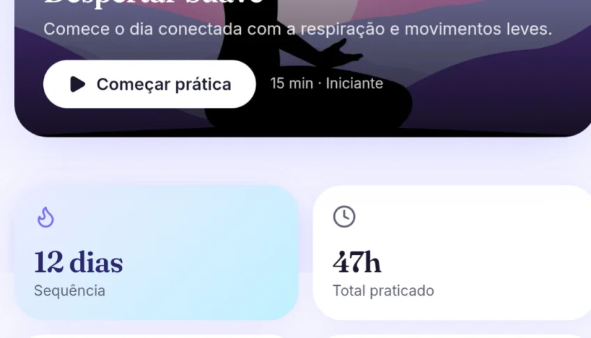 Aplicativo yôga