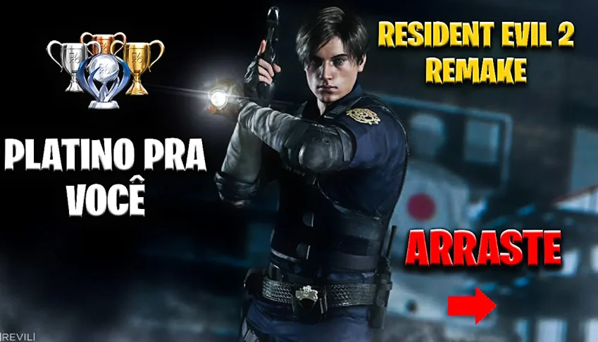 Resident Evil 2 Remake - Platino Pra Você - Ps4/Ps5 - Aprove