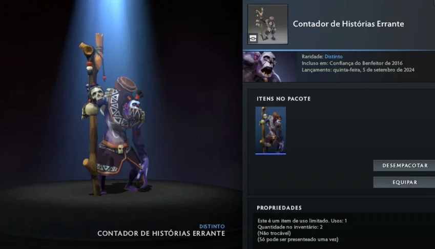 Contador de Histórias Errante