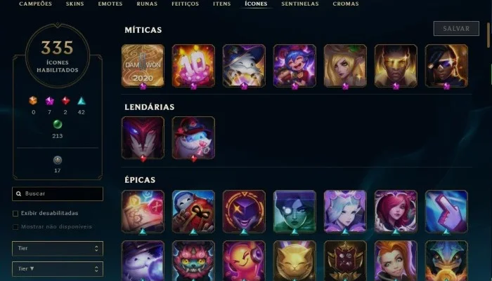 Conta League Of Legends 700 Skins Todos Campeões