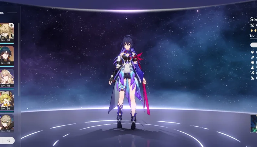 Honkai star rail end game TL 65, Luocha e bronya E1. 5🌟