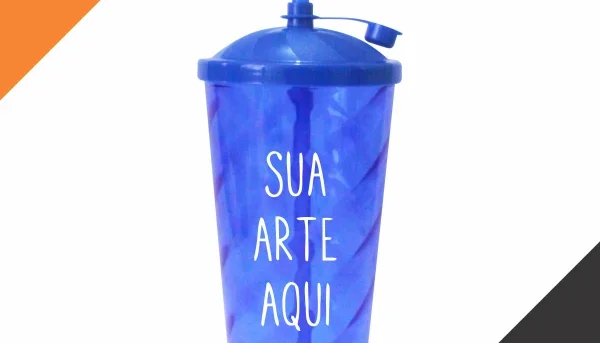 Copo Twister Azul