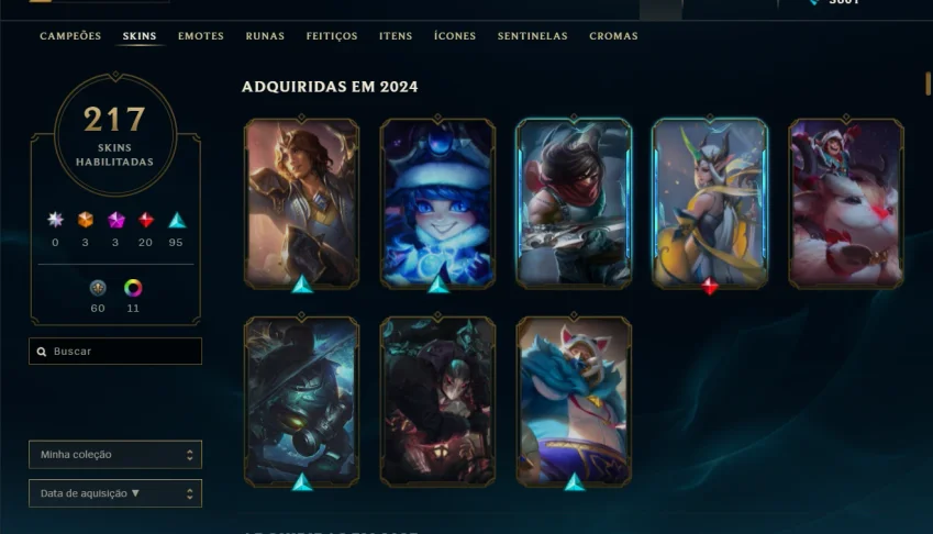 ♦ Conta League of Legends e Valorant - Topada ♦
