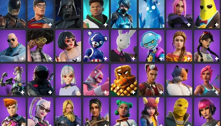 Conta Fortnite 74 Skins/ Gold Midas /Fireworks/ Dark Rex / M