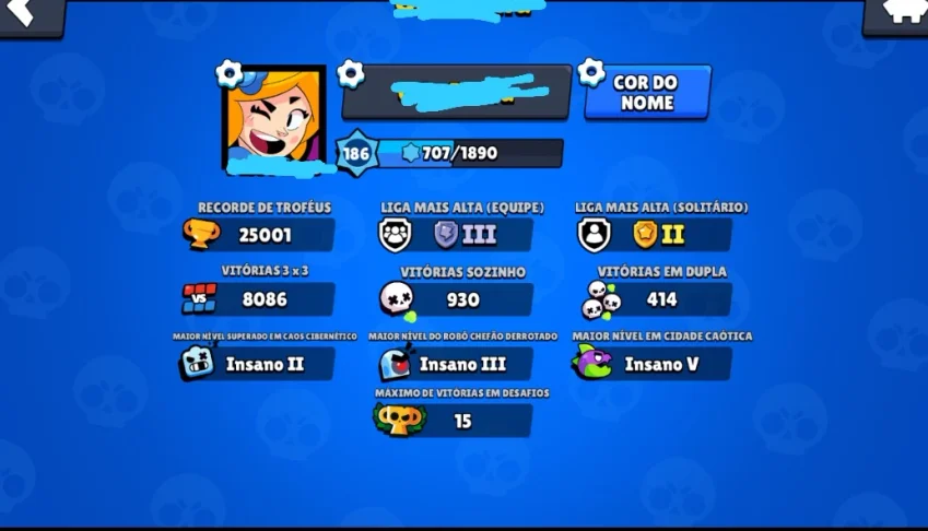 Conta Brawl Stars