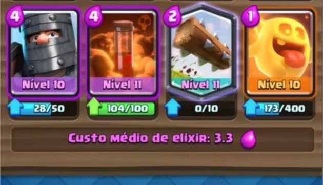 Clash royale conta nível 12, bem upada, todas as cartas