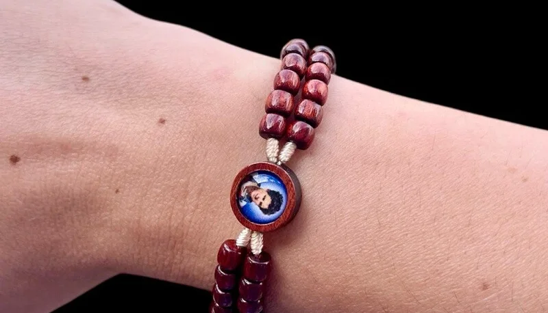 Pulseira de Terço Personalizada