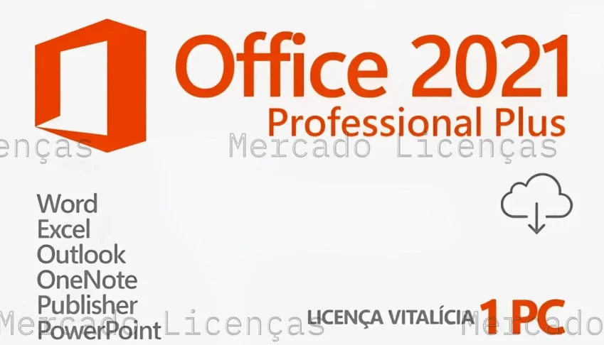 Office 2021 Professional Plus Vitalício - NF