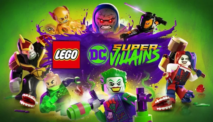 KEY LEGO DC Super-Villains