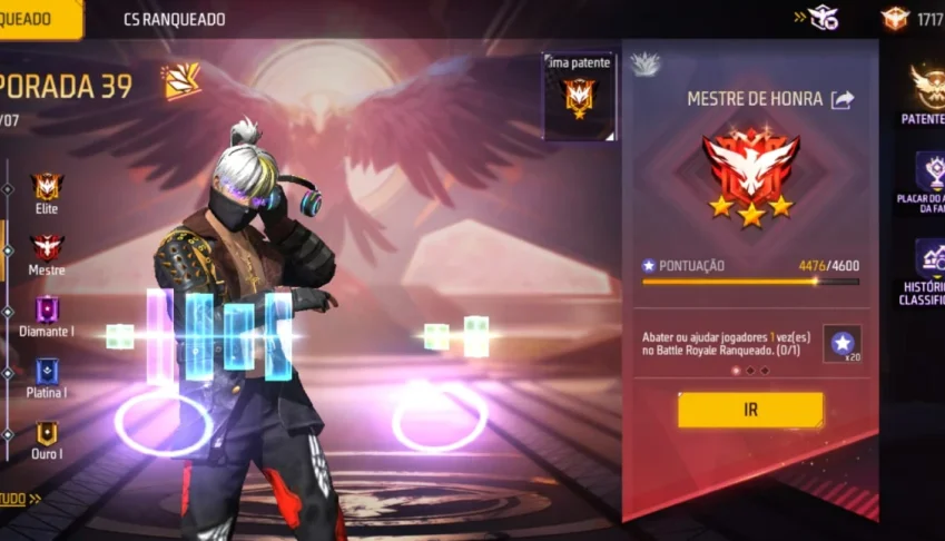 Subir Pontos No Free Fire