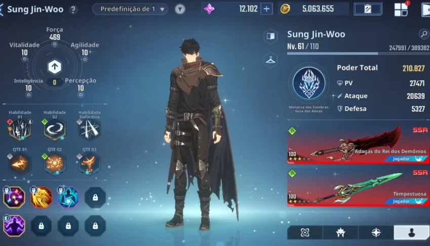 Conta Solo Leveling Arise 🐱👤🐱👤