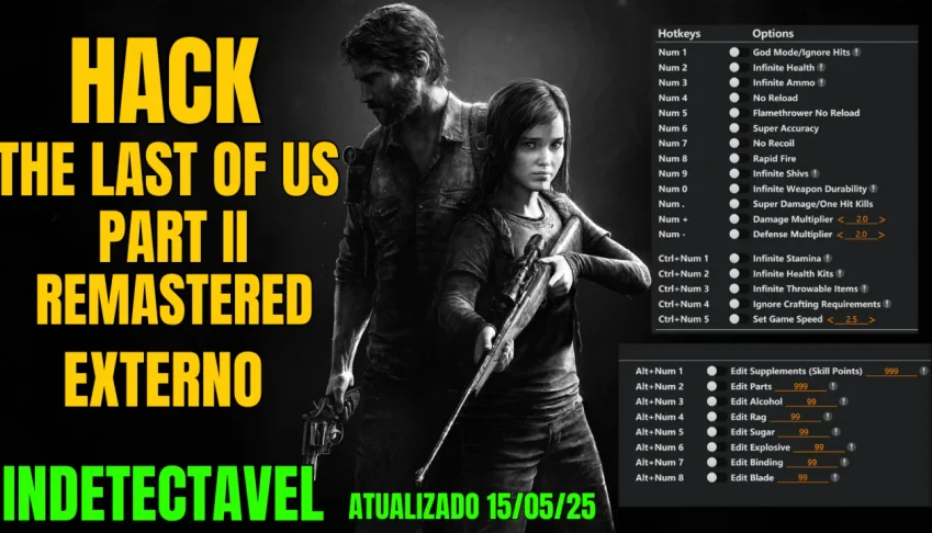 The Last Of Us Part 2 Remastered Hack| Atualizado 2025