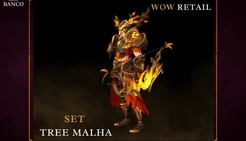 World of Warcraft - Transmog de MALHA + ARCO (Completo)