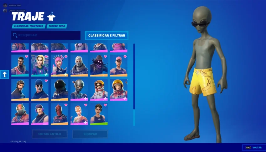 CONTA DE FORTNITE (RARA)