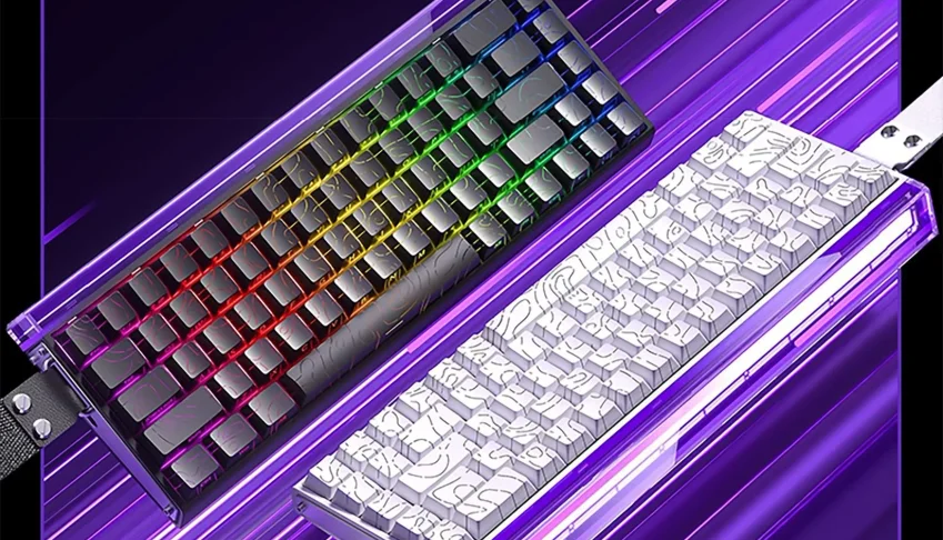 Teclado Magnético Gamer AULA 68He