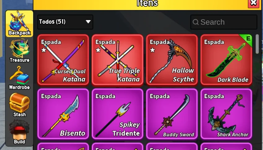 Conta para bounty hunter - BLOX FRUITS