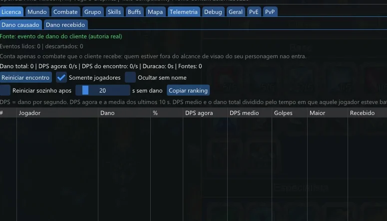BOT para o Warspear Online