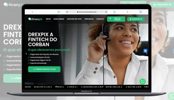 Site para Financeira 100% Editável com Elementor