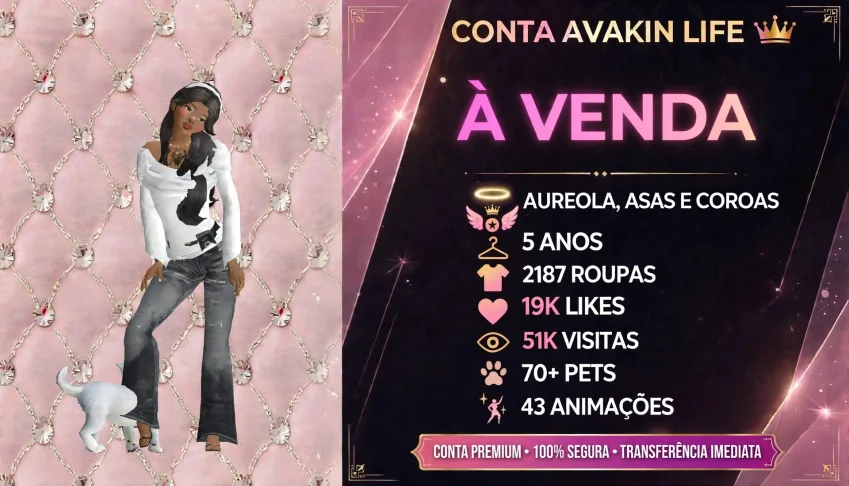 Conta Avk - Nível 49 - Mista - 5 Anos