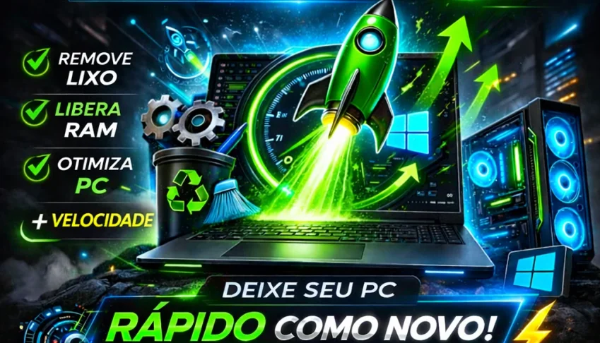 Deixe Qualquer PC Muito Mais Rápido - SCRIPT LIMPEZA!
