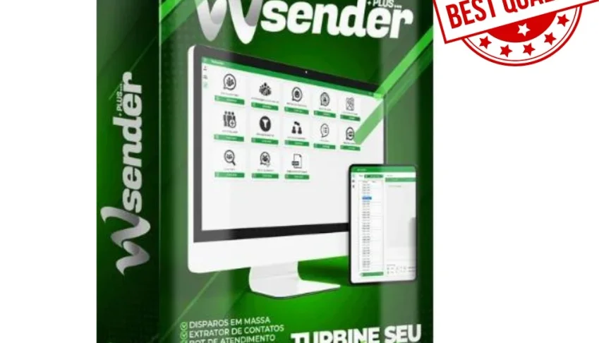 Wa Sender 2024 Nova Versão 3.2 + Chave De Licenças