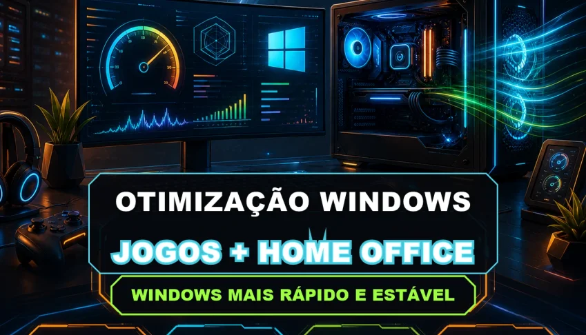 🚀 Otimização Profissional Do Windows Para Jogos E Home Offi