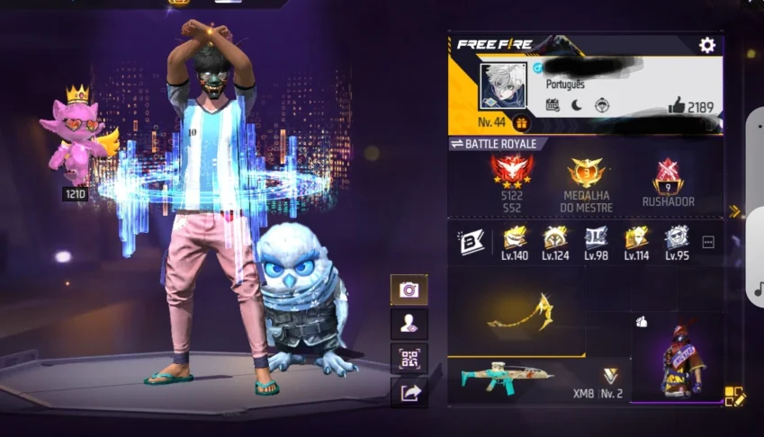 Contas de freefire 🔥🔥