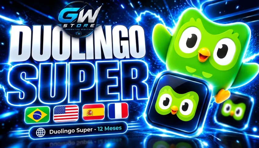 Super Duolingo 12 Meses / 30 dias de garantia