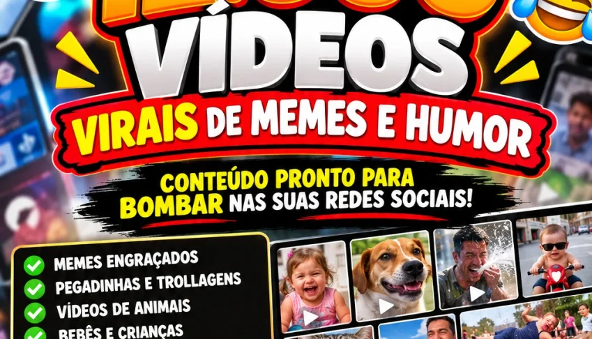 🔥🤣 Mais De 12 Mil Vídeos Virais De Memes E Humor!