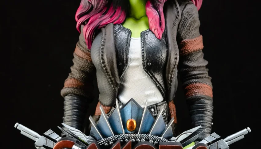 Modelo Gamora Guardiões Da Galáxia 3D STL
